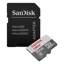 Cartão MicroSD Sandisk 32GB Ultra 100mb/s UHS-I U1 Classe10