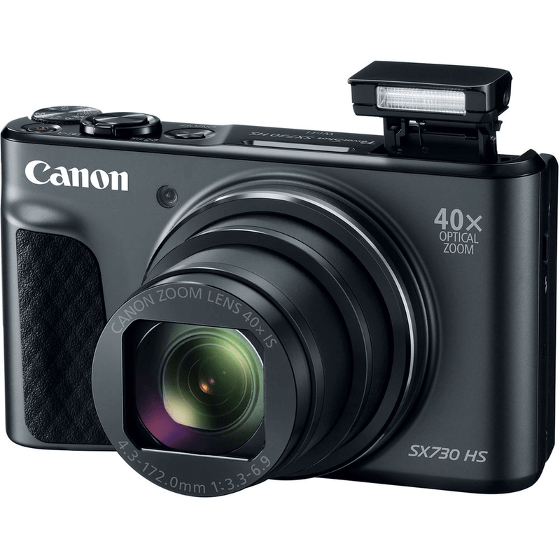 Camera-Canon-PowerShot-SX730-HS-40x-Zoom--Preta-