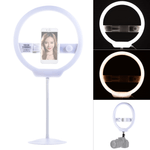 Iluminador-Circular-Ring-Light-LED-Yongnuo-YN128-II-Beauty-Light-Bi-Color-com-Espelho--Branco-