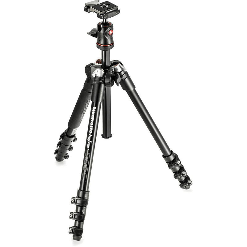 Tripe-Compacto-Manfrotto-BeFree-MKBFRA4-BH-com-Cabeca-Ball-Head-ate-4Kg