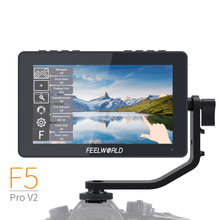 Monitor de Referência FeelWorld F5 Pro V2 5.5" 4K HDMI IPS LUT 3D Touchscreen