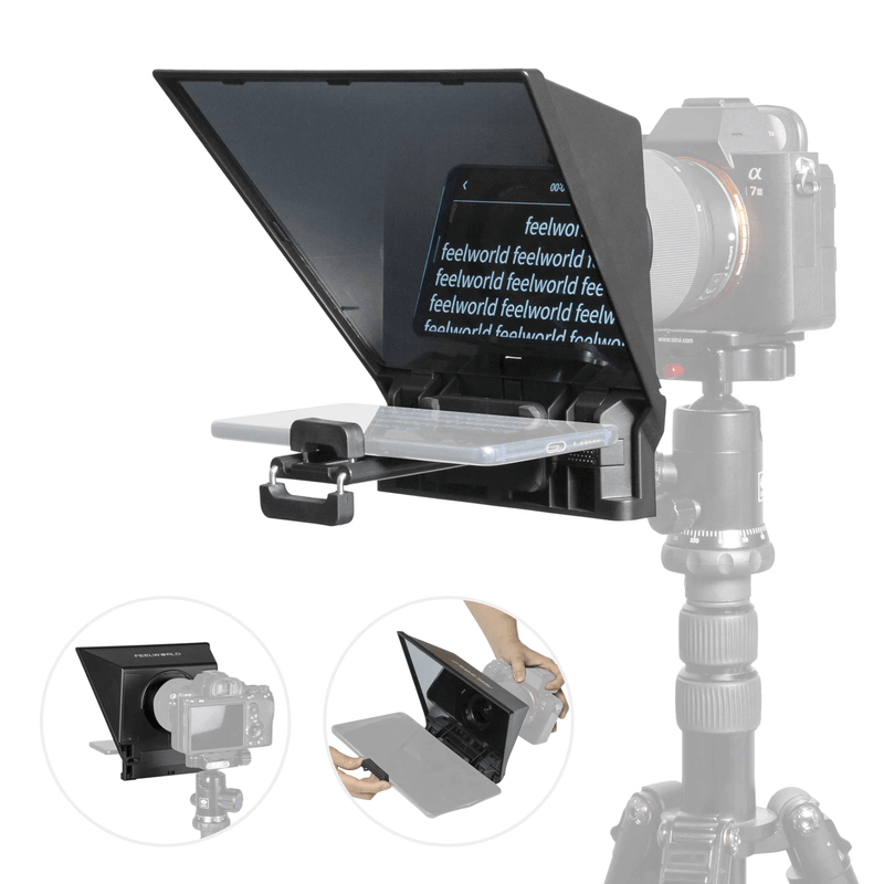 Teleprompter-Portatil-8--FeelWorld-TP2A-para-SmartPhones-Tablets-e-Cameras