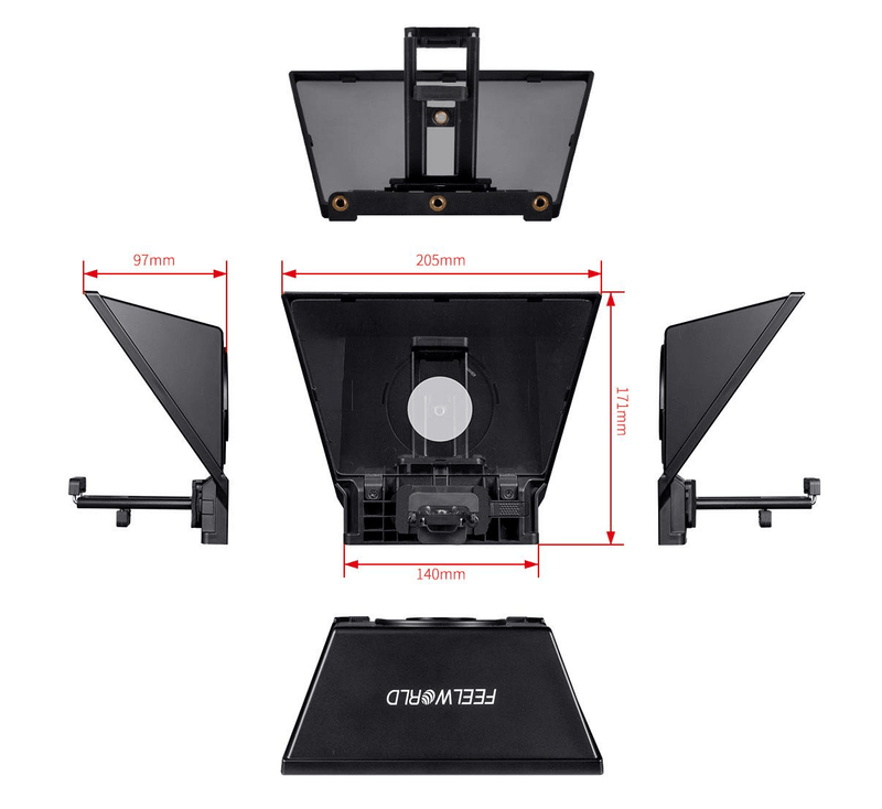 Teleprompter-Portatil-8--FeelWorld-TP2A-para-SmartPhones-Tablets-e-Cameras