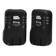 Rádio Flash Pixel King Wireless E-TTL 2.4GHz para Canon