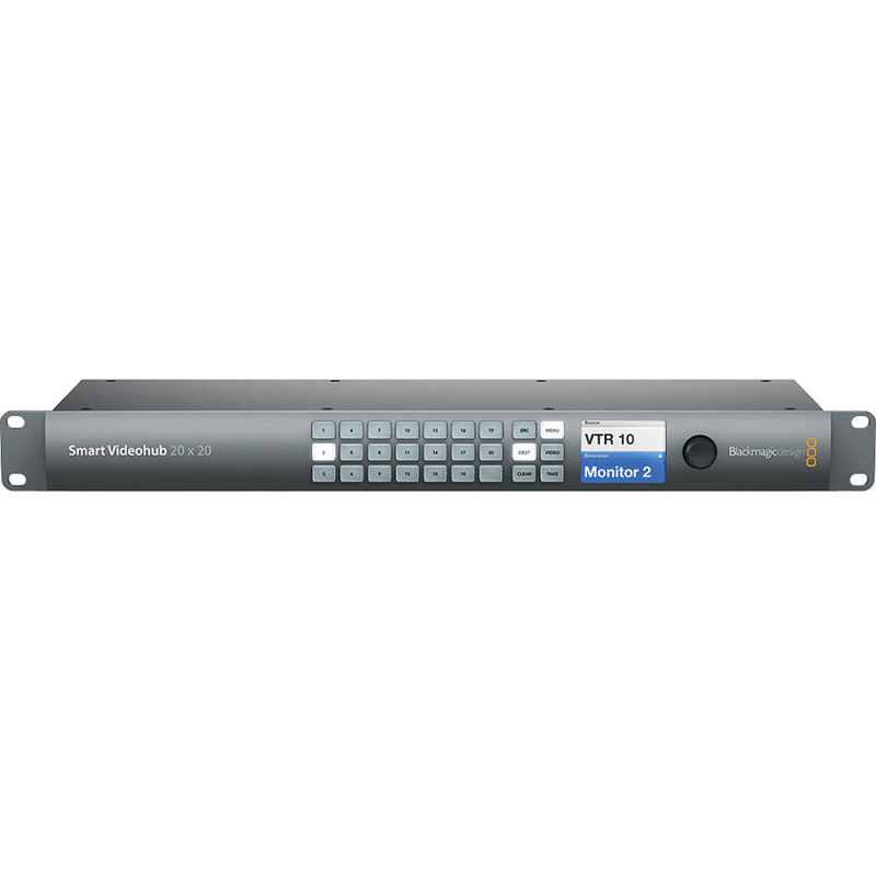 Switcher-Blackmagic-Design-Smart-Videohub-20x20-6G-SDI