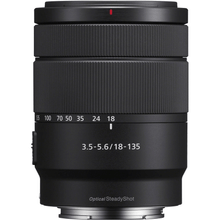 Lente Sony E 18-135mm f/3.5-5.6 OSS E-Mount (SEL18135)