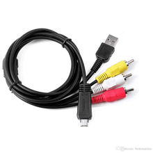 Cabo USB/AV VMC-MD3 USB Type3 para Câmeras Sony Cybershot