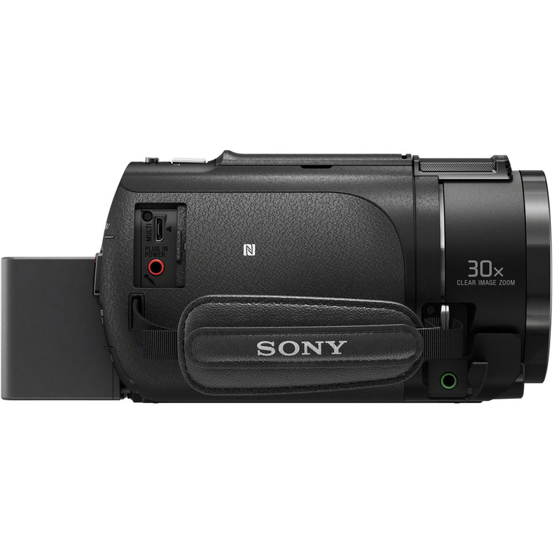 Filmadora-Handycam-Sony-FDR-AX43-4K-UHD-Zoom-20x--Preta-