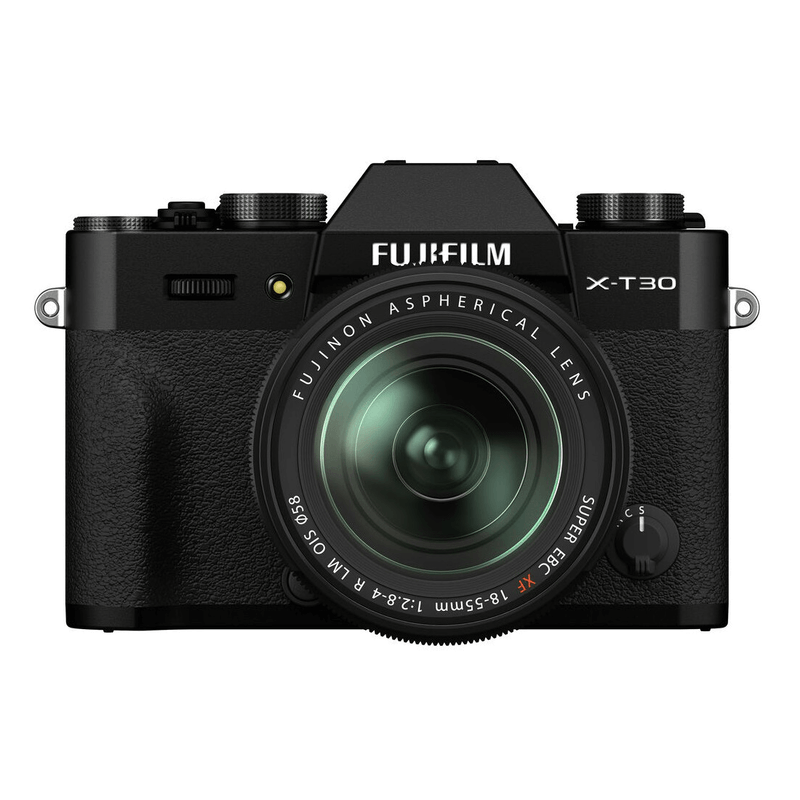 Camera-FujiFilm-X-T30-II-Mirrorless-Preta---Lente-XF-18-55mm-f-2.8-4-R-LM-OIS