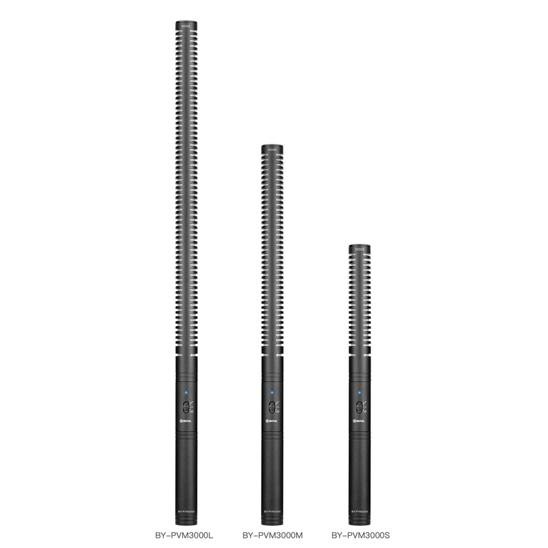 Microfone-Shotgun-Boya-BY-PVM3000M-Modular-Medio-XLR