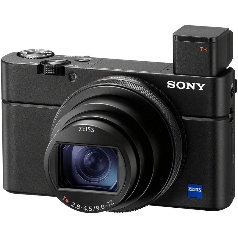 Kit-Camera-Sony-Cyber-shot-DSC-RX100-VII-com-Shooting-Grip-VCT-SGR1