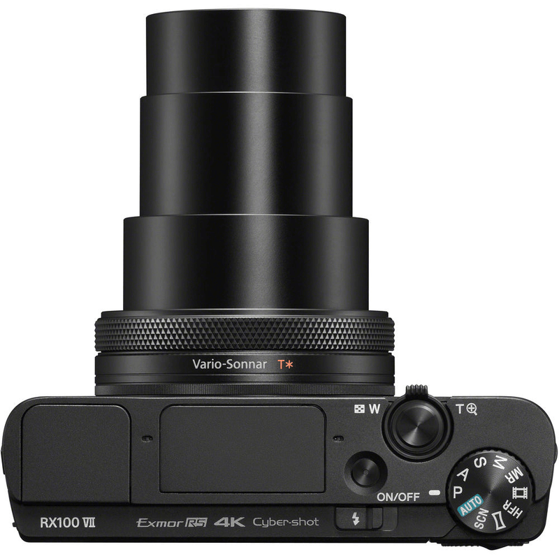 Kit-Camera-Sony-Cyber-shot-DSC-RX100-VII-com-Shooting-Grip-VCT-SGR1