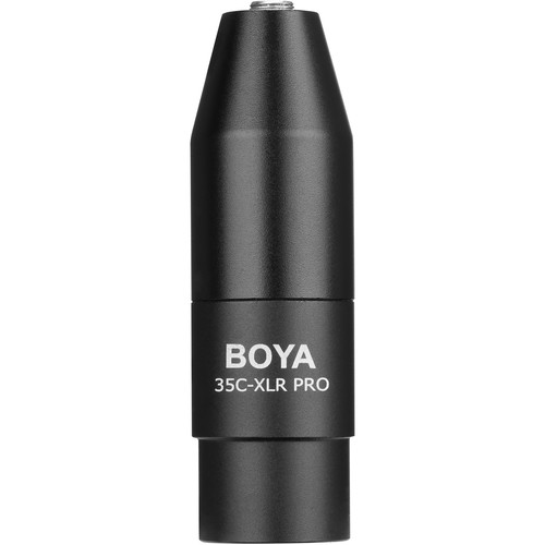 Adaptador-Boya-35C-XLR-Pro-P2-35mm-para-XLR-com-Conversor-Energia-Phantom-Power