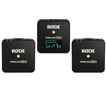 Rode Wireless GO II Sistema Microfone Sem Fio Duplo Compacto para 2 Pessoas