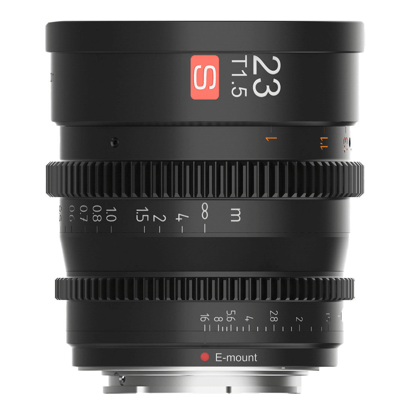 Lente-Cine-Viltrox-23mm-T1.5-Manual-para-Sony-E-Mount