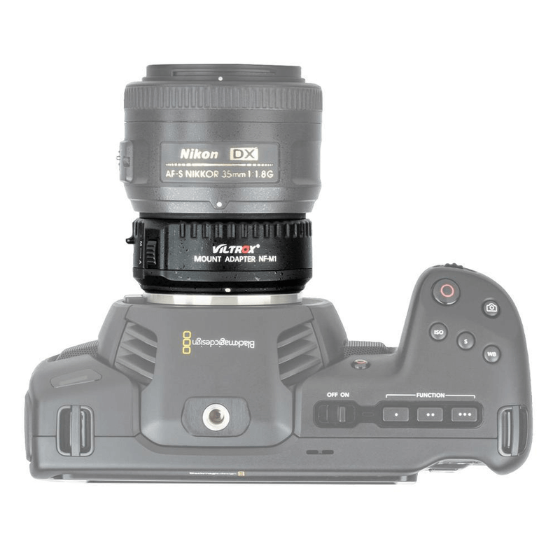 Adaptador-Viltrox-NF-M1-Lente-Nikon-F-Mount-para-Cameras-M4-3-com-Foco-Automatico