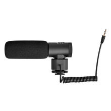 Microfone Shotgun Comica Audio CVM-V20 com Montagem em Câmera