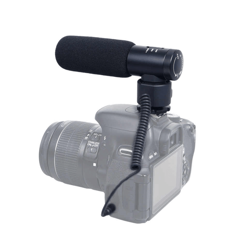 Microfone-Shotgun-Comica-Audio-CVM-V20-com-Montagem-em-Camera