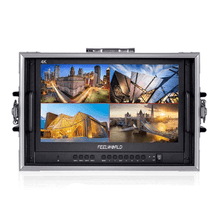 Monitor Broadcast FeelWorld ATEM156-CO 15.6" HDMI 4K Multiview com Case de Transporte