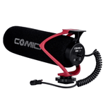 Microfone-Shotgun-Comica-CVM-V30-LITE-R-Camera-Mount-para-Cameras-e-SmartPhones--Vermelho-