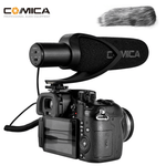 Microfone-Shotgun-Comica-CVM-V30-Pro-B-Supercardioide-Direcional--Preto-