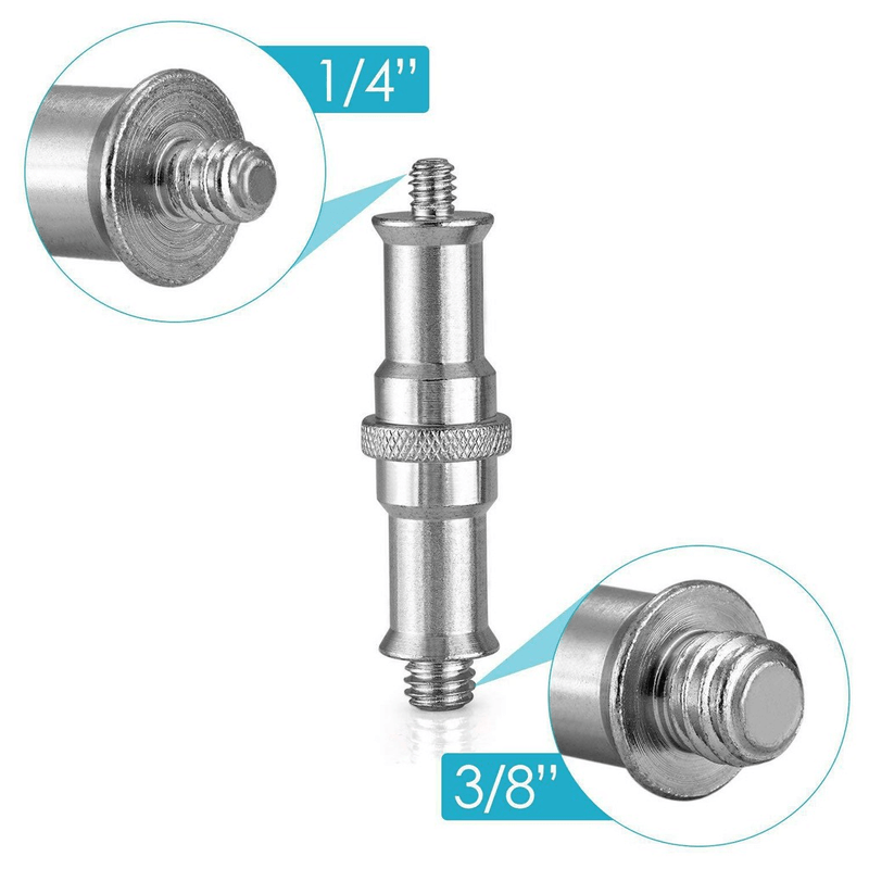 Adaptador-FLH-06-Parafuso-1-4--e-3-8--para-Montagem-de-Cabeca