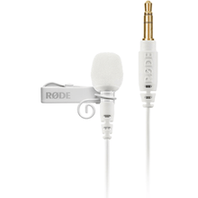 Microfone de Lapela Rode Lavalier GO Omnidirecional para Sistemas Rode Wireless GO (Branco)