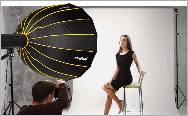 Softbox-Octagonal-NiceFoto-70cm-com-Grade-e-Montagem-Bowens-S