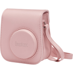 Kit-Camera-Instantanea-FujiFilm-Instax-Mini-11-Rosa---Bolsa-Couro---Pack-10-Fotos-Instantaneas