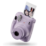 Kit-Camera-Instantanea-FujiFilm-Instax-Mini-11-Lilas---Bolsa-Couro---Pack-10-Fotos-Instantaneas