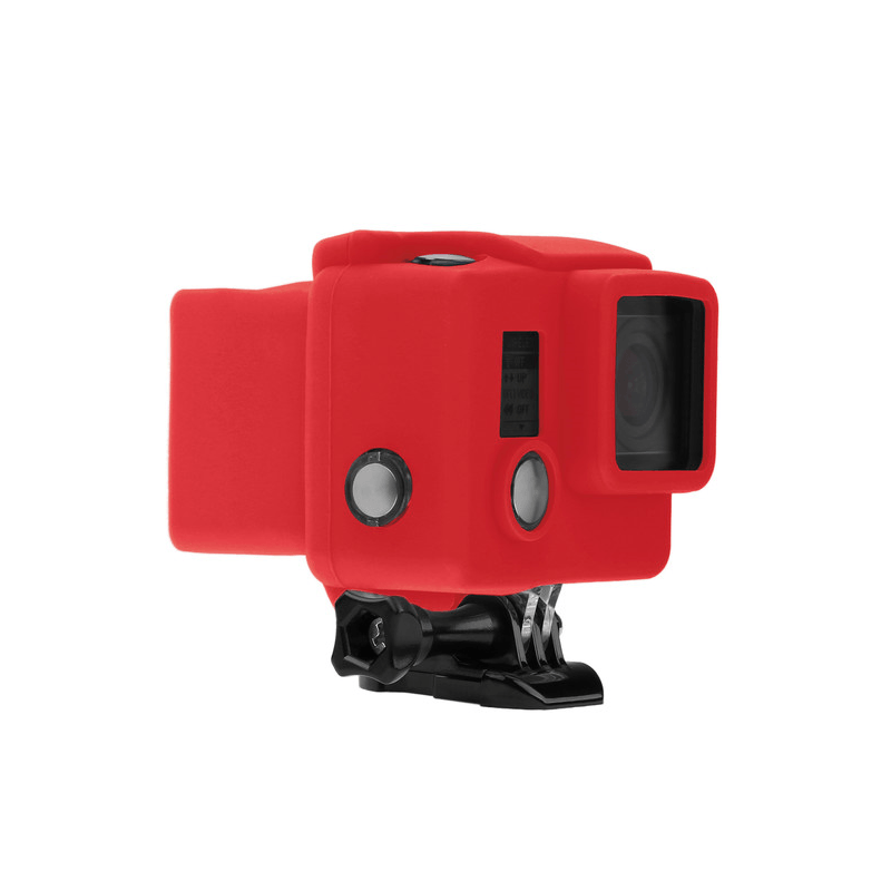 Capa-de-Silicone-para-GoPro-Hero3---Hero3----Hero4--Vermelha-