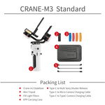 Estabilizador-Gimbal-Zhiyun-Crane-M3-Standard-de-3-Eixos-para-Cameras-Mirrorless-e-Compactas