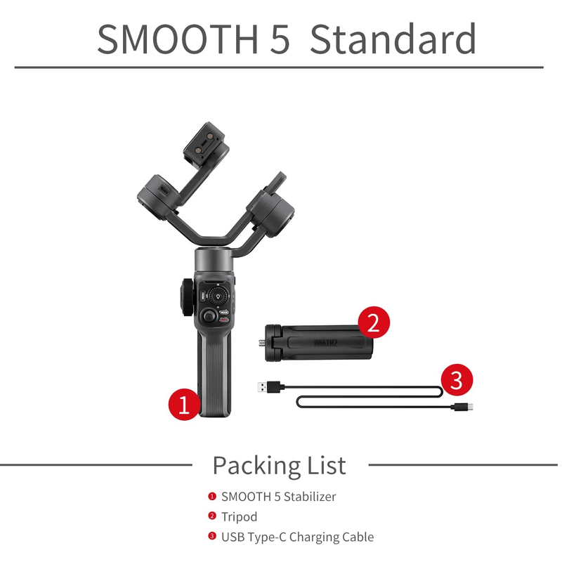 Estabilizador-Gimbal-Zhiyun-Smooth-5-Standard-de-3-Eixos-para-Smartphones