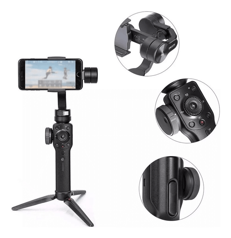 Estabilizador-para-SmartPhones-Gimbal-Zhiyun-Smooth-4-Handheld