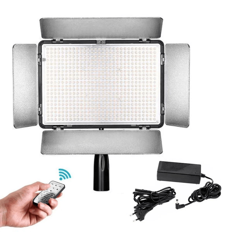 Painel-Iluminador-Led-Travor-TL-600A-Video-Light-600-leds--Fonte-Bivolt-