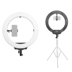 Iluminador-Led-Circular-AFI-R119-Ring-Light-3200-6500k-de-48cm-com-Suporte-de-Smartphone