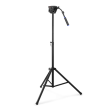 Tripé Stand TPT19 + Cabeça Hidráulica WV-3530 para Teleprompter