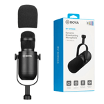 Microfone-Boya-BY-DM500-Cardioide-Dinamico-XLR-para-Podcast