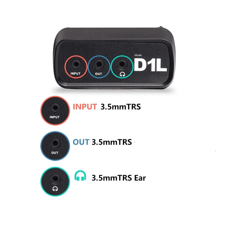 Adaptador-Audio-LensGo-D1L-de-Microfones-para-Cameras-e-Filmadoras-com-Regulador-de-Frequencia