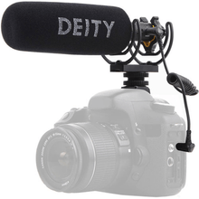 Microfone Shotgun Deity V-Mic D3 Shockmount com Montagem em Câmera