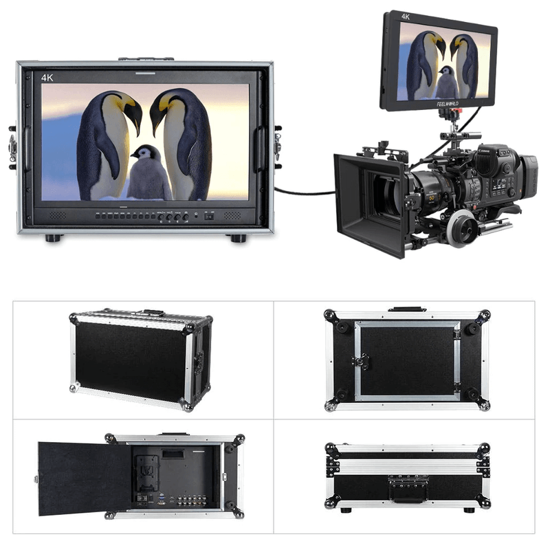 Monitor-Broadcast-FeelWorld-4K156-9HSD-CO-15.6--IPS-SDI-HDMI-4K-Display-com-Case-de-Transporte