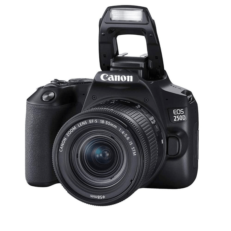 Camera-Canon-EOS-Rebel-250D-4k-com-Lente-18-55mm-IS-STM