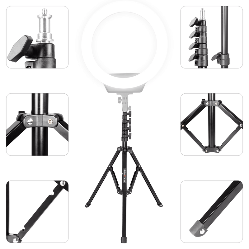 Tripe-de-Iluminacao-KingJoy-FL1009-Light-Stand-de-1.8-Metros