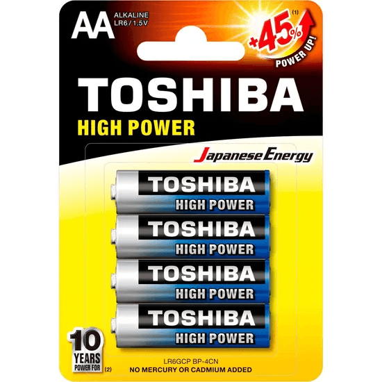 Pilha-Alcalina-Toshiba-AA-1.5V-LR6GCP-x4-Unidades-Japanese-Energy