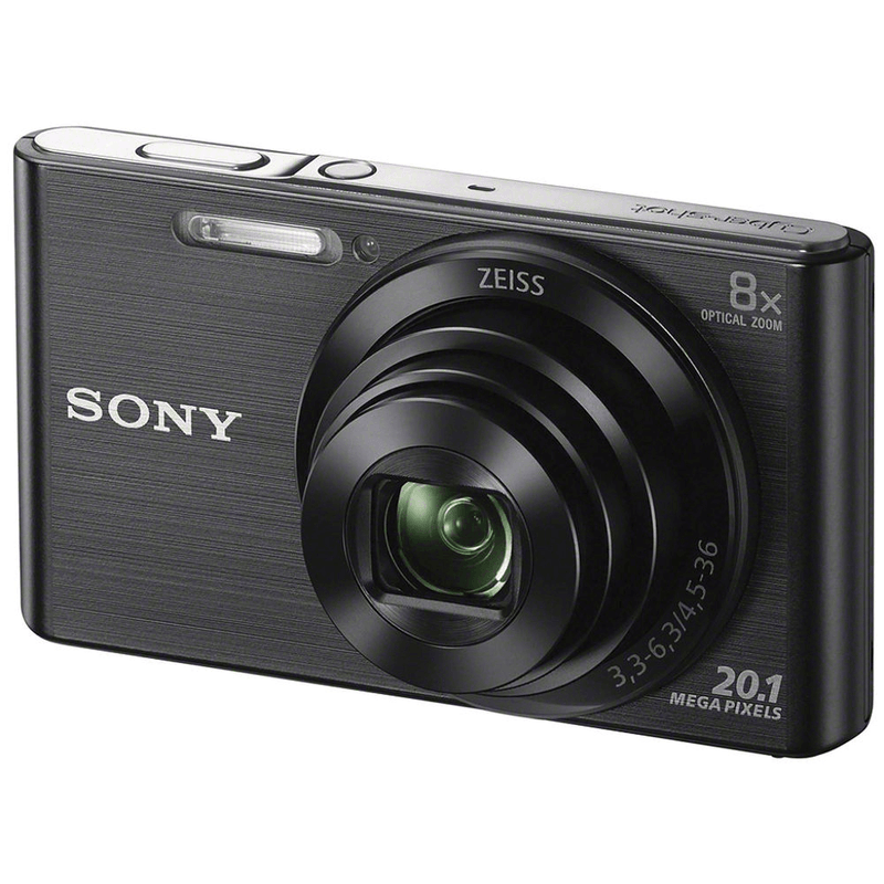 Camera-Sony-Cyber-Shot-DSC-W830-Compacta--Preta-