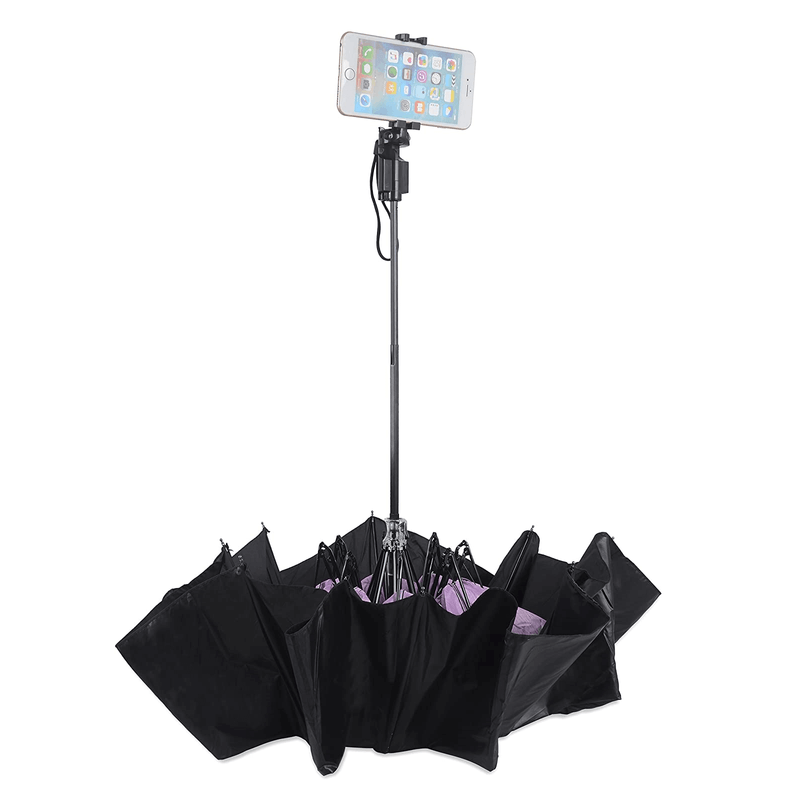 Guarda-Chuva-Selfie-Stick-Papaler-P11-Suporte-de-Smartphone-e-Controle-Bluetooth