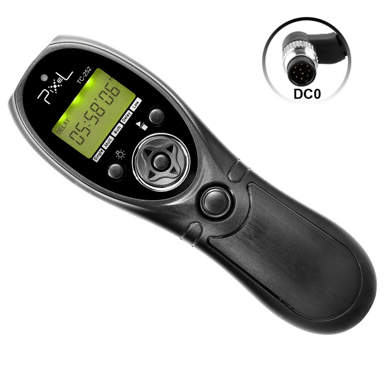 Controle-Remoto-com-Timer-Pixel-TC-252-DC0-para-Nikon-D850-D810-D800-D750-D700-...