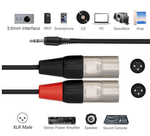 Cabo-Difusor-Y-Splitter-P2-3.5mm-TRS-x-XLR-3-Pin-Duplo-Macho--50cm-