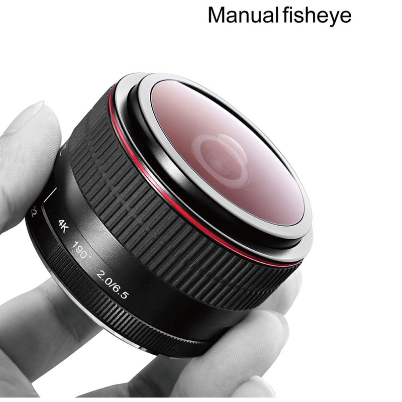 Lente-Meike-MK-6.5mm-f-2-Fisheye-Ultra-Wide-Manual-M4-3--Micro-Quatro-Tercos-