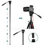 Tripe-Multifuncional-Kingjoy-VT-890H6-Coluna-Transversal-com-Cabeca-de-Video